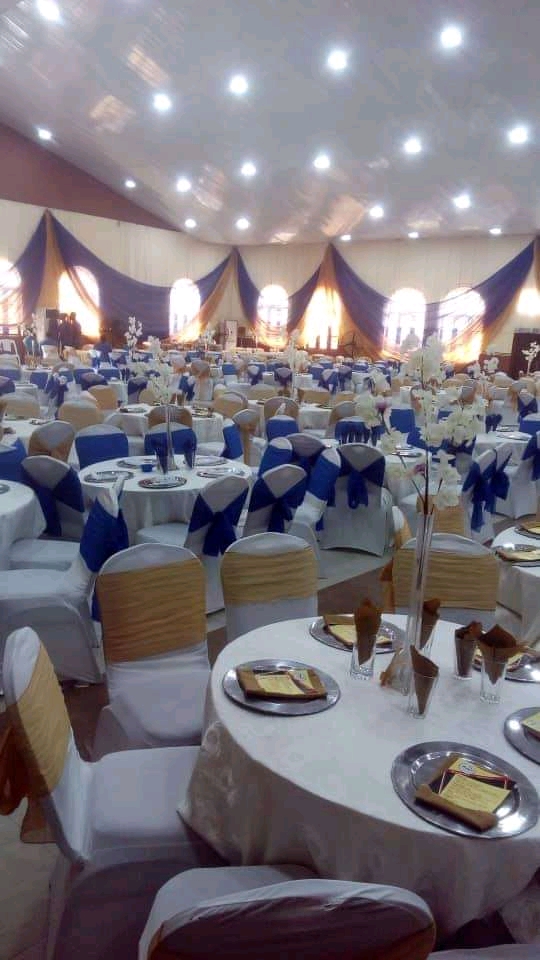 Victorian Banquet hall interior - Ibadan wedding hall